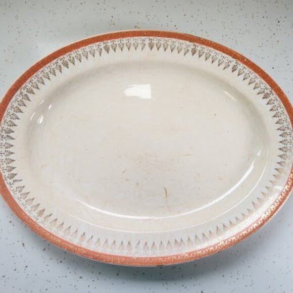 Vintage Century by Salem Oval Serving Platter Dish - Picture 1 of 5